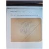 Image 2 : Qty 11 Celebrity Autographs: Mitzi Green, Joel Grey, Eva Gabor & Others
