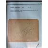 Image 3 : Qty 11 Celebrity Autographs: Eddie Foy Jr, Margaret Lindsay, Gloria Jean & Others