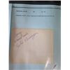 Image 10 : Qty 10 Celebrity Autographs: Jane Morgan, Arnold Moss, Julie Newmar & Others