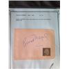 Image 7 : Qty 10 Celebrity Autographs: Jane Morgan, Arnold Moss, Julie Newmar & Others