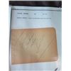 Image 9 : Qty 10 Celebrity Autographs: Jane Morgan, Arnold Moss, Julie Newmar & Others