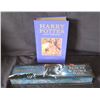 Image 1 : Harry Potter & The Goblet of Fire First Edition Book & Remote Control Wand in Box