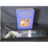 Image 1 : Harry Potter & The Goblet of Fire Book New in Plastic & the Elder Wand in Box