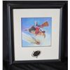 Image 1 : Animated Harry Potter Playing Quidditch 240/2500, Framed & Matted w/ COA 12"x14"