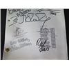 Image 3 : Autographed Harry Potter & the Sorcerer's Stone Screenplay Signed by Cast w/ COA