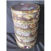 Image 1 : Qty Approx. 4 Harry Potter Round Danish Cookie Tins (Cookies NOT Consumable)