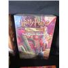 Image 2 : Harry Potter Books, 2 Player Starter Set, Hogwarts Note Cards, Wand w/ Illuminating Tip, etc