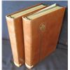 Image 1 : Qty 2 Unisafe Stamp Albums w/ Misc Stamps, First day of Issue Stamps, Postmarked, etc