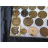 Image 11 : Qty Approx. 19 Medals: CSA. Unicorn, Statue of Liberty, Buffalo Bill, etc in Display Case 16"L