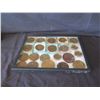 Image 17 : Qty Approx. 21 Medals: Grant & Lee Coins, Confederate States Corps, Liberty Penny, etc in Display Ca
