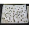 Image 2 : Multiple 'Raw' or 'Uncleaned' Ancient Bronze Coins w/ Instructions in Display Case 16"L