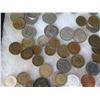 Image 4 : Multiple Coins: Leo 1/2/5, Deutschemark, 10 Pfenning, SVF Rice, Centavo, etc in Display Case 16"L