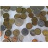 Image 7 : Multiple Coins: Leo 1/2/5, Deutschemark, 10 Pfenning, SVF Rice, Centavo, etc in Display Case 16"L