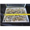 Image 13 : Multiple Medallions: Buddha, Ladies & Asian Themed in Display Case 16"L