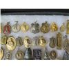 Image 8 : Multiple Medallions: Buddha, Ladies & Asian Themed in Display Case 16"L