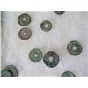 Image 4 : Multiple Ancient Coins Yen (?) in Display Case 16"L