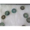 Image 8 : Multiple Ancient Coins Yen (?) in Display Case 16"L