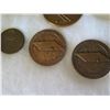 Image 14 : Qty 14 Medallions & Coins: Athletes, Cupid, Aloha State, Kennedy 1964, etc in Display Case 16"L