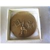 Image 13 : Qty 18 Medals & Coins: Athletes, Topoa, Aloha State, Prudential Fortuna, etc in Display Case 16"L