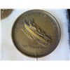 Image 16 : Qty 8 Coins, Jacques Cousteau Corkscrew & Square POEUR Consurso in Display Case 16"L