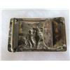 Image 21 : Qty 9 Belt Buckles: Camp Courageous, Running Strong for Indian Youth, etc in Display Case 16"L