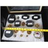 Image 17 : Multiple Medals & Patches: Ocboa, Diving Pins, Special Team, etc in Display Case 16"L