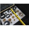 Image 18 : Multiple Medals & Patches: Ocboa, Diving Pins, Special Team, etc in Display Case 16"L