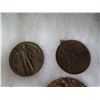 Image 9 : Multiple Medals & Coins: Athletes, La Vallee du Rhone, Prix Cinzano, etc in Display Case 16"L