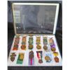Image 1 : Qty 12 Medals: GAR Representatives, Atlantic City, Pilcher, etc in Display Case 16"L