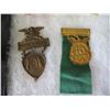 Image 8 : Qty 12 Medals: GAR Representatives, Atlantic City, Pilcher, etc in Display Case 16"L