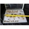 Image 19 : Multiple Medals, Pendants & Figures: Buddha, Dragonfly, Turtle, etc in Display Case 16"L