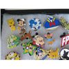 Image 3 : Multiple Character Pins Euro Disney w/ Pinback AAAAAA 009  in Display Case 16"L