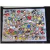 Image 2 : Multiple Character Pins Euro Disney w/ Pinback AAAAAA 010  in Display Case 16"L