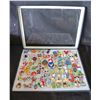 Image 1 : Multiple Character Pins Euro Disney w/ Pinback AAAAAA 002  in Display Case 16"L