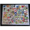 Image 2 : Multiple Character Pins Euro Disney w/ Pinback AAAAAA 002  in Display Case 16"L