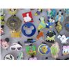 Image 7 : Multiple Character Pins Euro Disney w/ Pinback AAAAAA 002  in Display Case 16"L