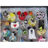 Image 9 : Multiple Character Pins Euro Disney w/ Pinback AAAAAA 002  in Display Case 16"L