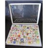 Image 1 : Multiple Pins & Medals: Cartoon Characters, Animals, Disney Rides, etc in Display Case 16"L