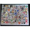 Image 2 : Multiple Pins & Medals: Cartoon Characters, Animals, Disney, etc in Display Case 16"L