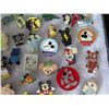Image 10 : Multiple Pins & Medals: Cartoon Characters, Animals, Disney, etc in Display Case 16"L