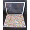 Image 1 : Multiple Pins: Food, Places, Balloons, Events, etc Euro Advertising Pins 002 in Display Case 16"L