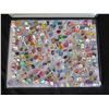 Image 2 : Multiple Pins: Food, Places, Balloons, Events, etc Euro Advertising Pins 002 in Display Case 16"L