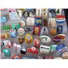 Image 12 : Multiple Pins: Food, Places, Balloons, Events, etc Euro Advertising Pins 005 in Display Case 16"L