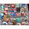 Image 13 : Multiple Pins: Food, Places, Balloons, Events, etc Euro Advertising Pins 005 in Display Case 16"L