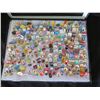 Image 2 : Multiple Pins: Food, Places, Balloons, Events, etc Euro Advertising Pins 005 in Display Case 16"L