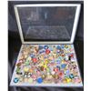 Image 1 : Multiple Character Pins Euro Disney w/ Pinback AAAAAA 011  in Display Case 16"L