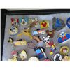 Image 3 : Multiple Character Pins Euro Disney w/ Pinback AAAAAA 011  in Display Case 16"L