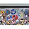 Image 8 : Multiple Character Pins Euro Disney w/ Pinback AAAAAA 011  in Display Case 16"L