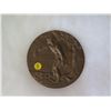 Image 3 : Qty 7 Medals & Coins: La Petanque, Jean Moulin, Olympics, etc, in Display Case 16"L
