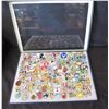 Image 1 : Multiple Pins & Medals: Characters, Animals, Disney, Food, etc in Display Case 16"L